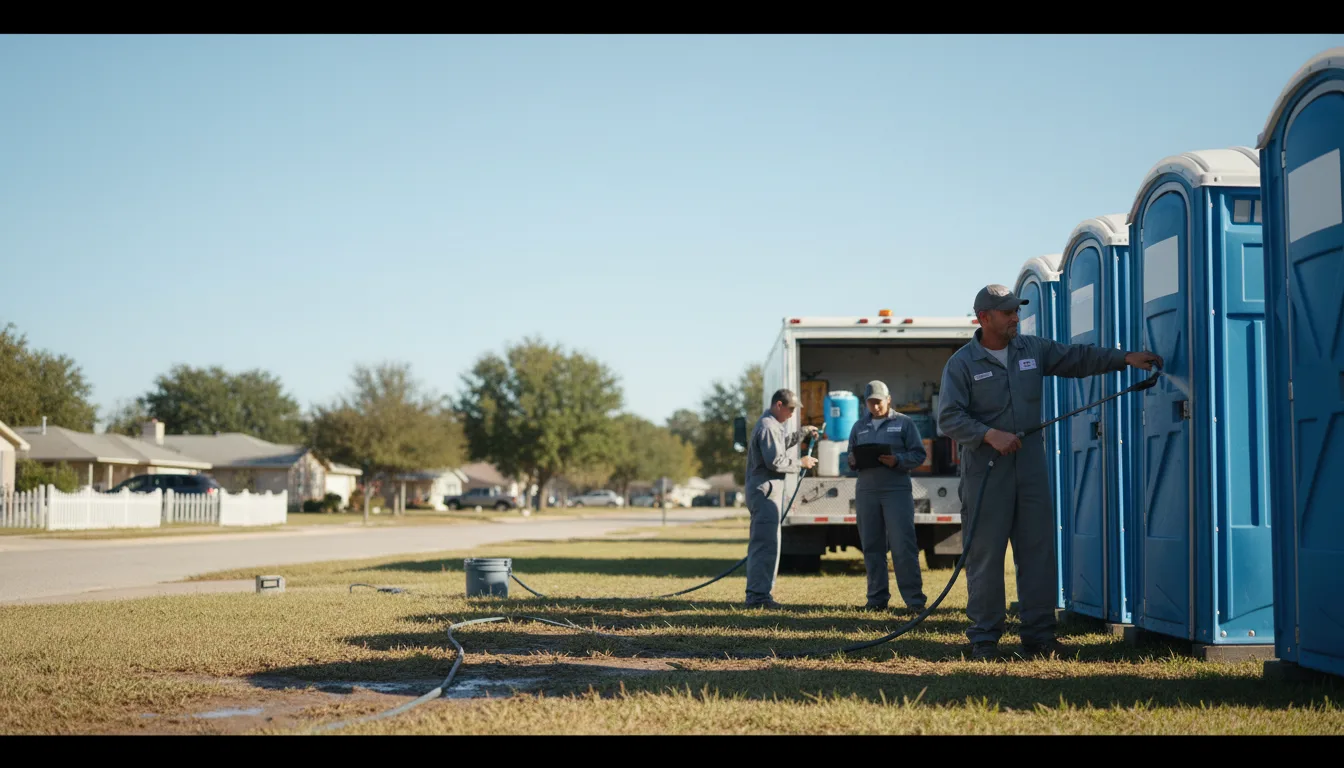 Long-Term Portable Toilet Rental in Mountain View, AR near me